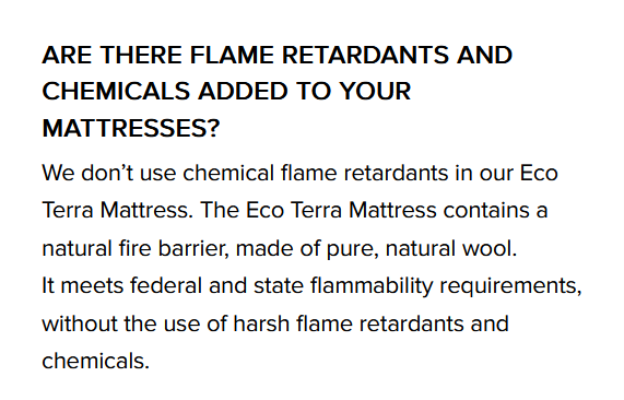 Eco Terra Wool Flame Barrier Eco Terra Wool Flame Barrier