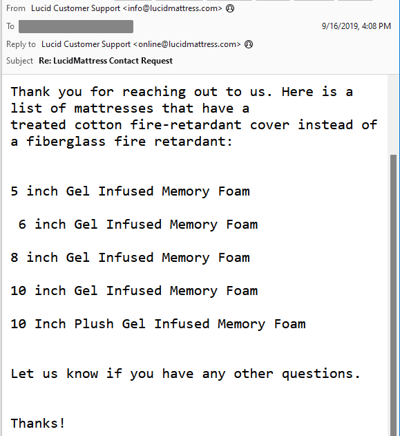 Lucid Admits Fiberglass Use Lucid Admits Fiberglass Use