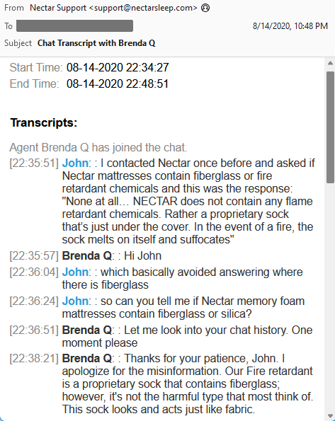 Nectar Chat Fiberglass 2020 Nectar Chat Fiberglass 2020