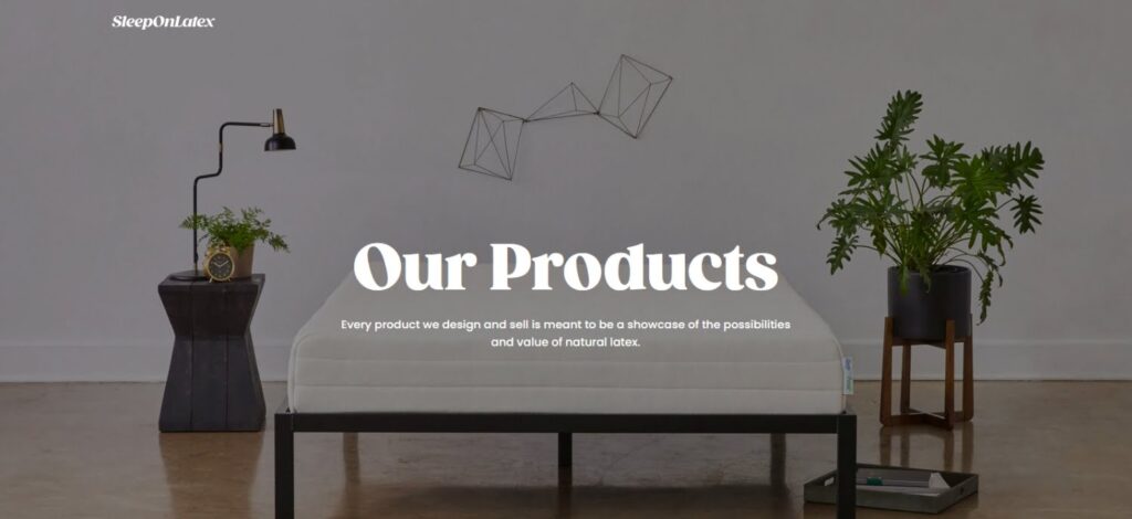 Sleep On Latex Website Image 1024x470px
